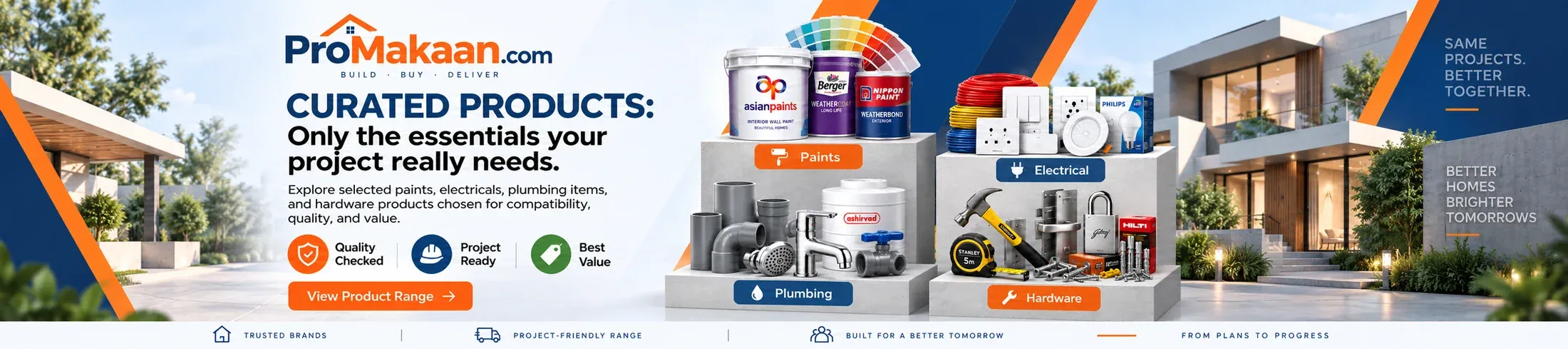 Curated products: the essentials your project needs