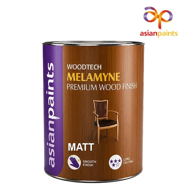 Asian Paints WoodTech Melamyne Gold Clear Matt