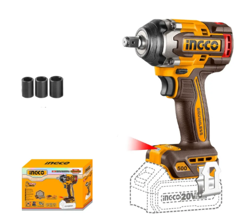 Ingco CIWLI20501 Brushless Cordless Impact Wrench (Tool only)