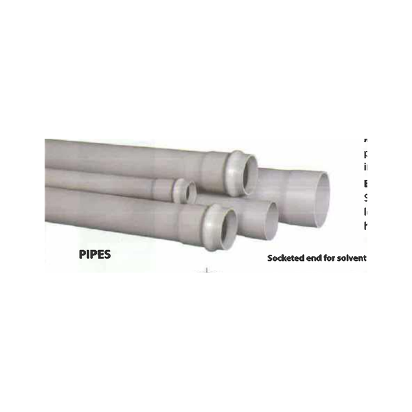 Supreme Schedule 80 UPVC Pressure Pipe